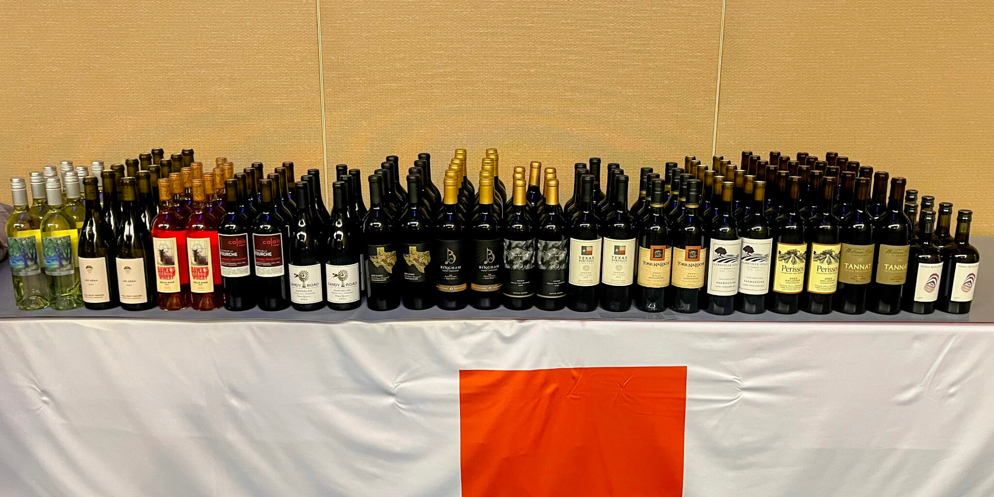 Texas Wine Growers wines at TEXSOM 2025